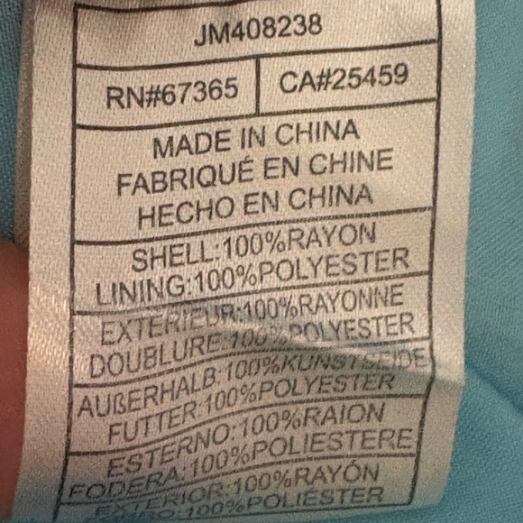 Betsey Johnson Blue and Red Floral Midi Dress size Médium - Picture 9 of 9